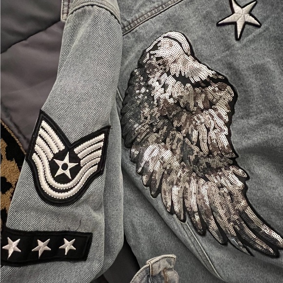 Oversized jean jacket size M - Picture 5 of 5